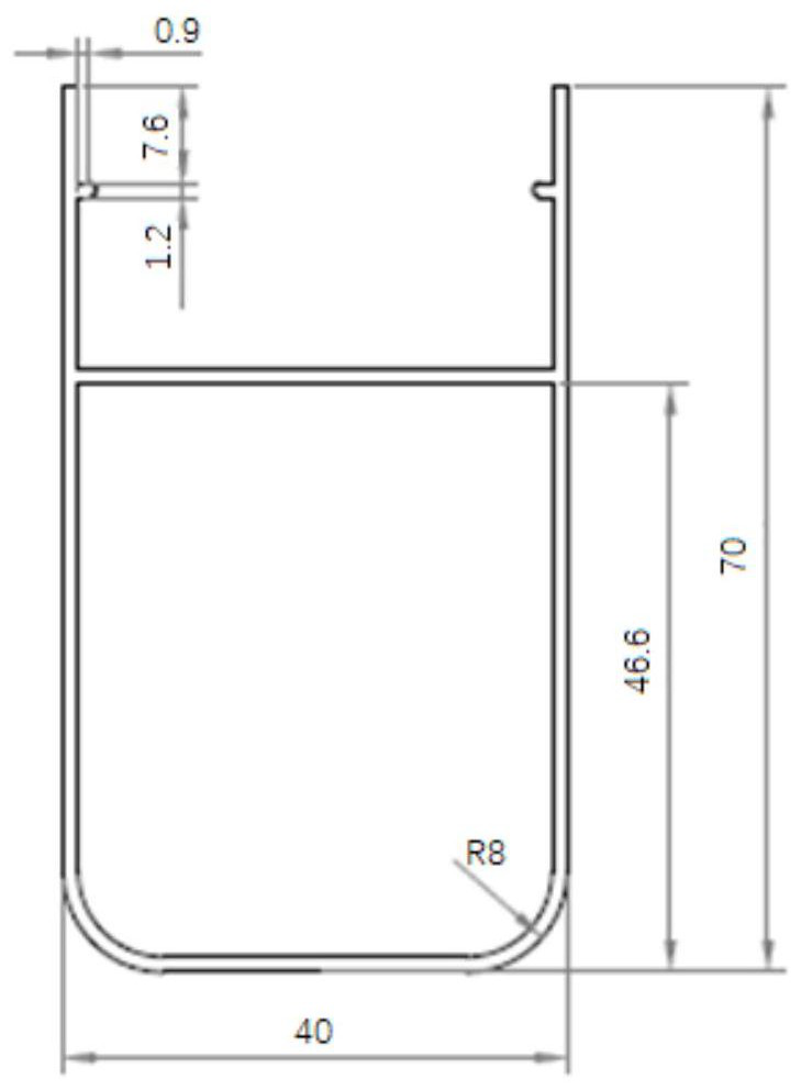 A sound-absorbing module for indoor A-class fireproof bamboo veneer curtain wall