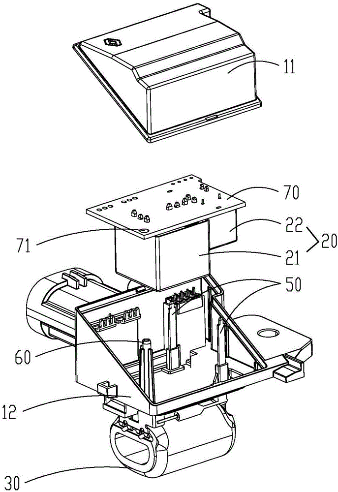 Integrated ceramic resistor relay box