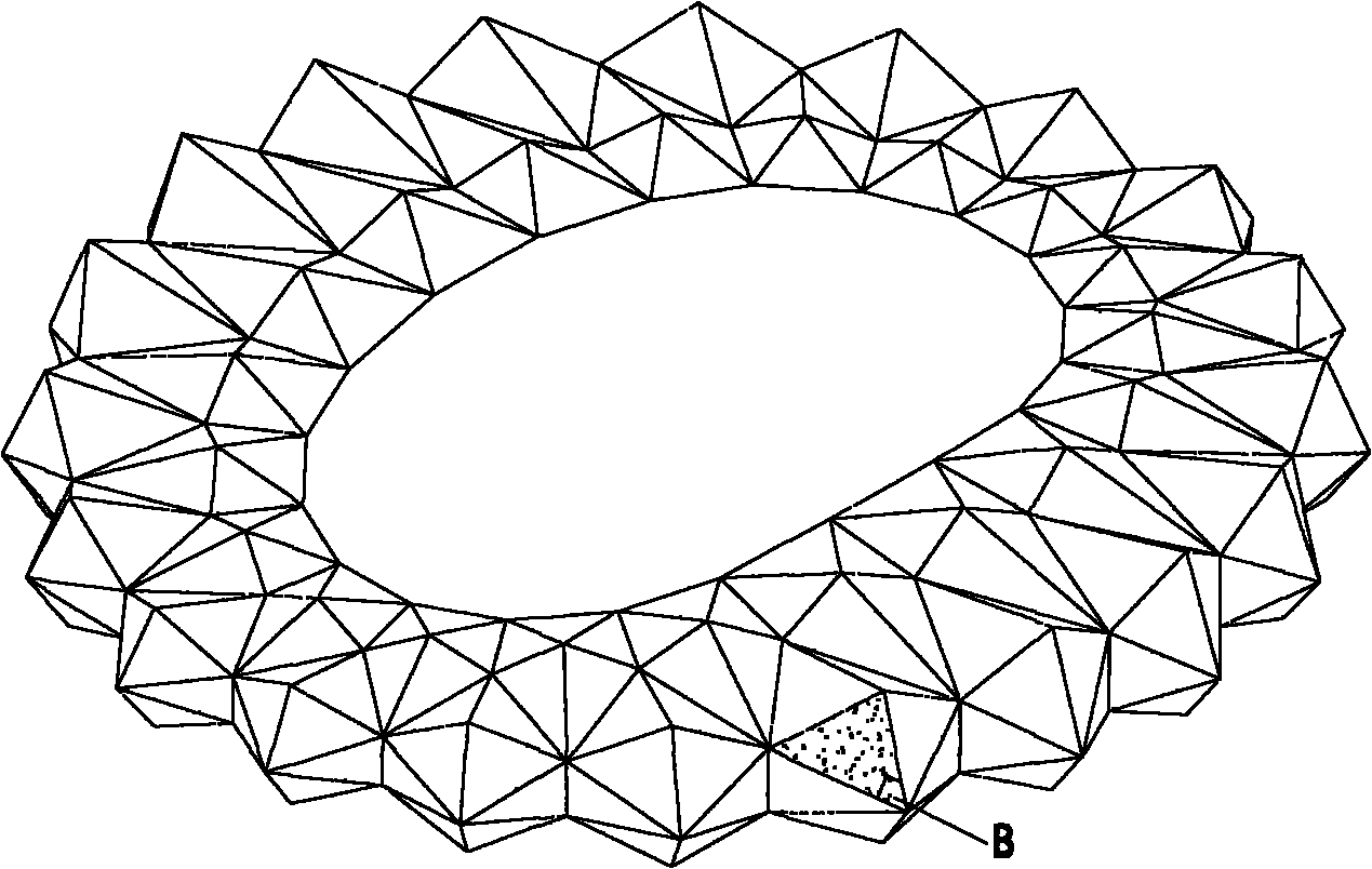 Method and system for realizing background light and dot matrix patterns of glass curtain wall of building