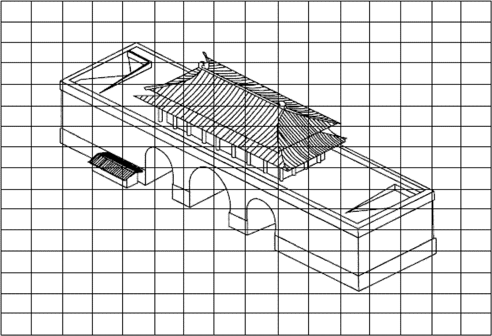 Method for displaying animated image in masking way