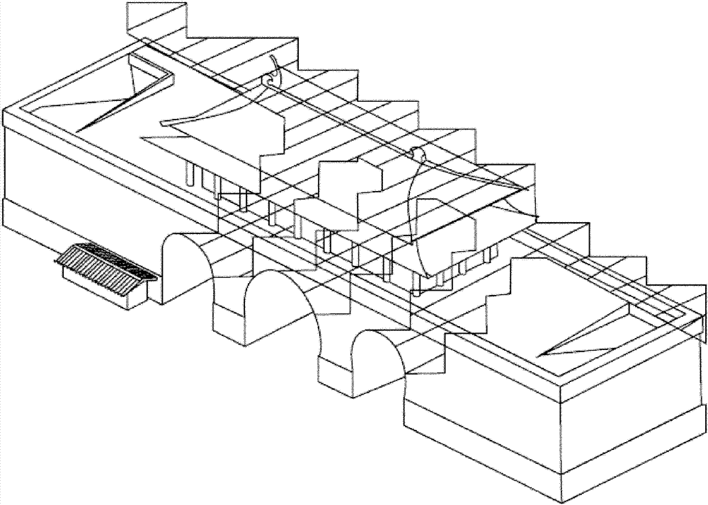 Method for displaying animated image in masking way