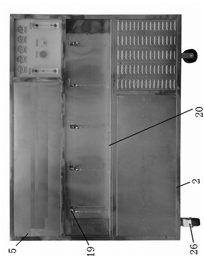 Vehicle-mounted emergency drinking water production device