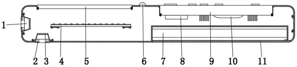 Detection system for detecting harmful substances on surface through infrared rays