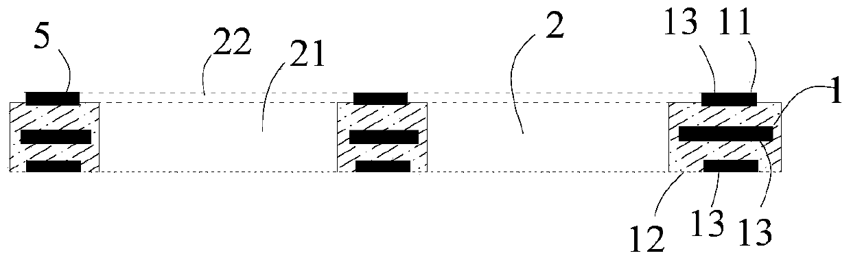 Semiconductor embedded hybrid packaging structure and manufacturing method thereof