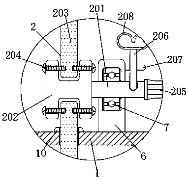 Papermaking wastewater aeration device