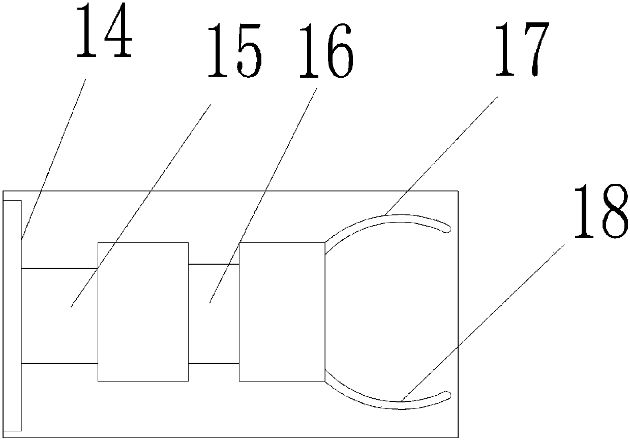 An airbag installation module with arm protection function