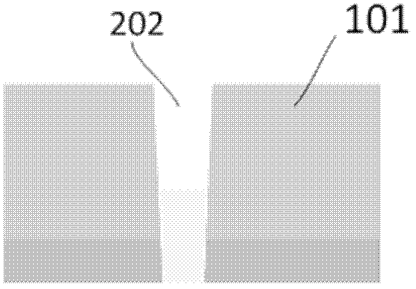 Production method of interconnection structure with materials containing polymer and metal through holes