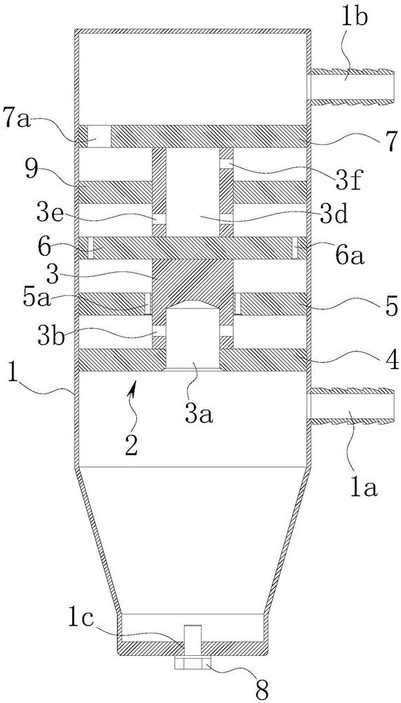 Special energy saving and emission reduction device for gasoline engine