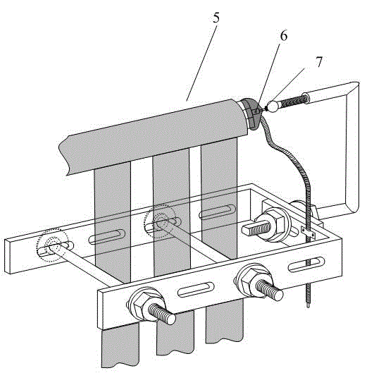 Protective device at air vent screw part of heating radiator