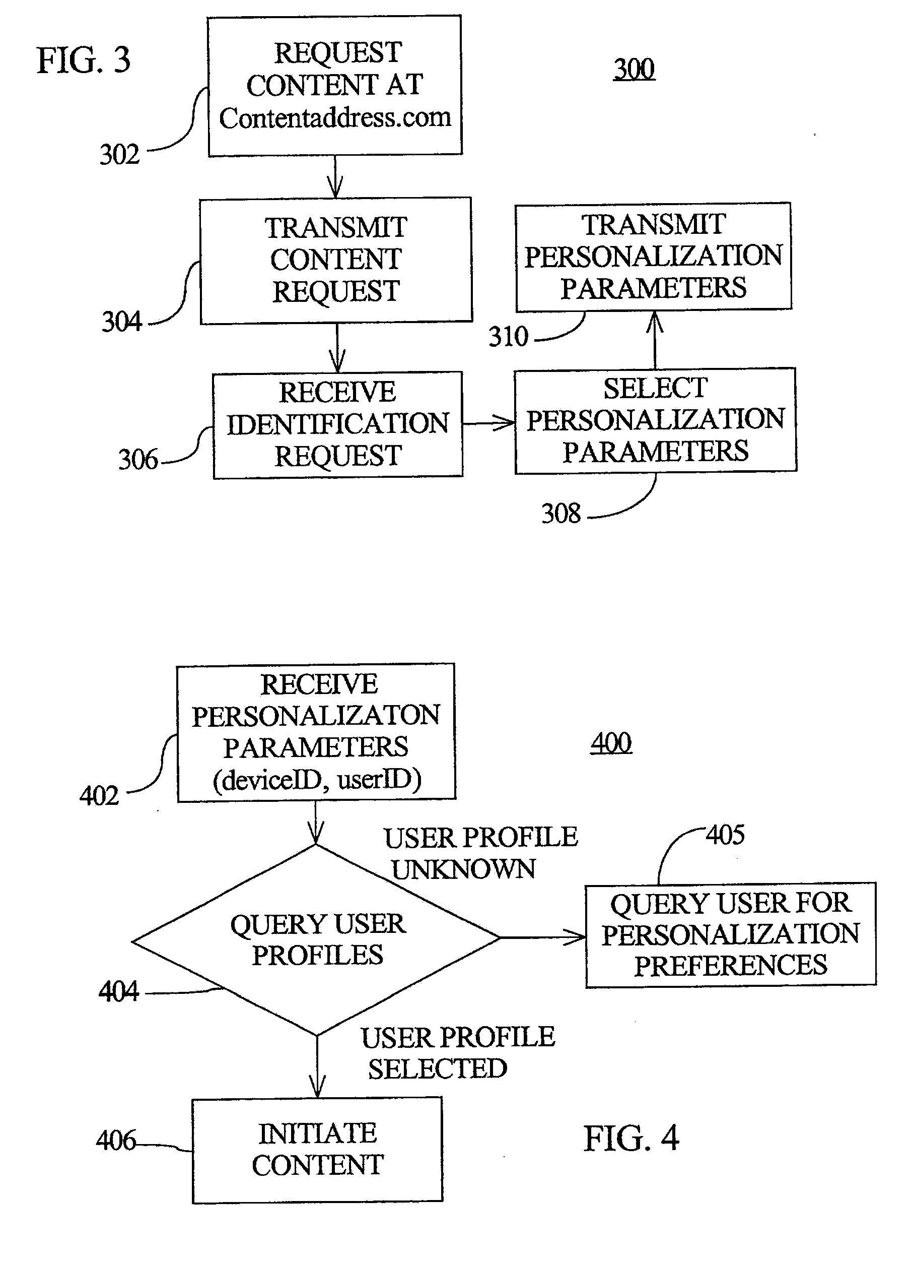 Methods and apparatus for anonymous user identification and content personalization in wireless communication