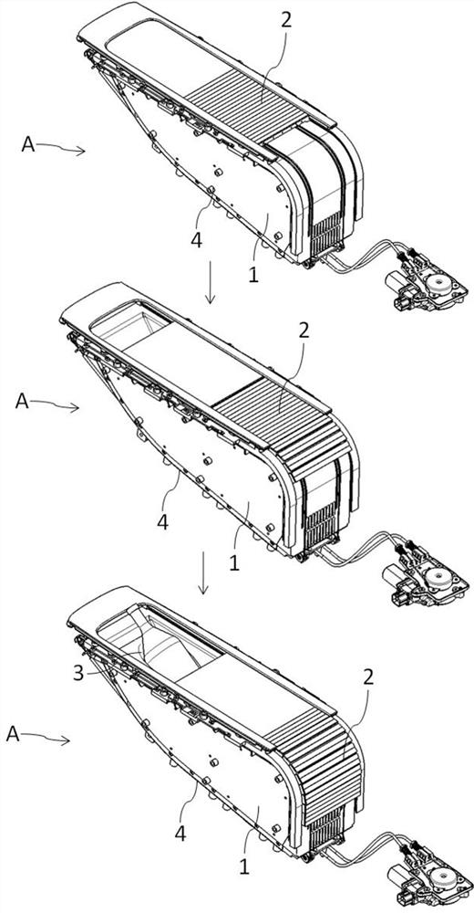 A car interior part