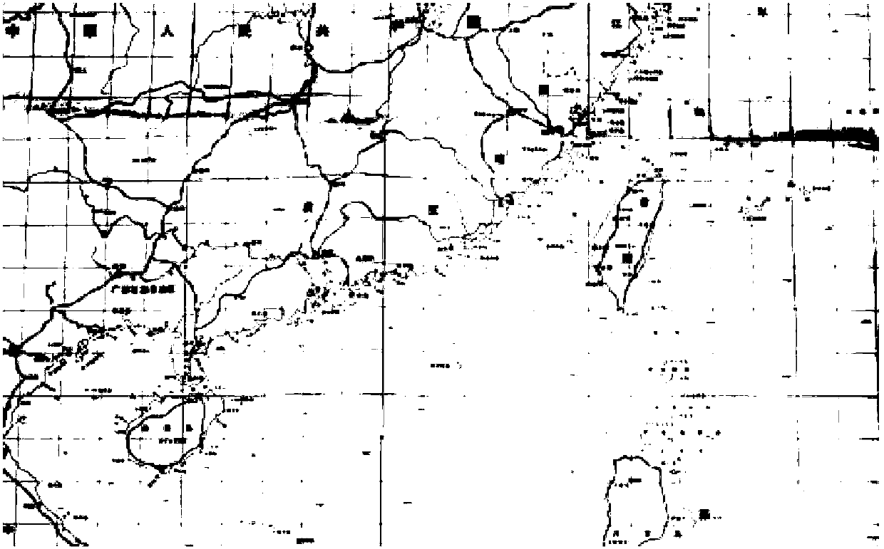 Ship-tropical cyclonedynamic displayplotting system and method based on ECDIS (Electronic Chart Display and Information System)