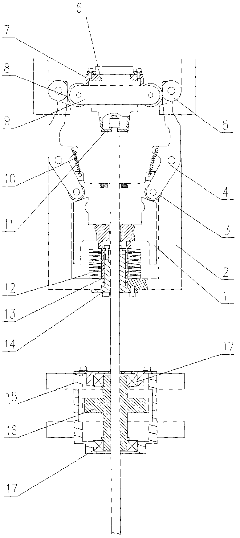 A space locking docking mechanism