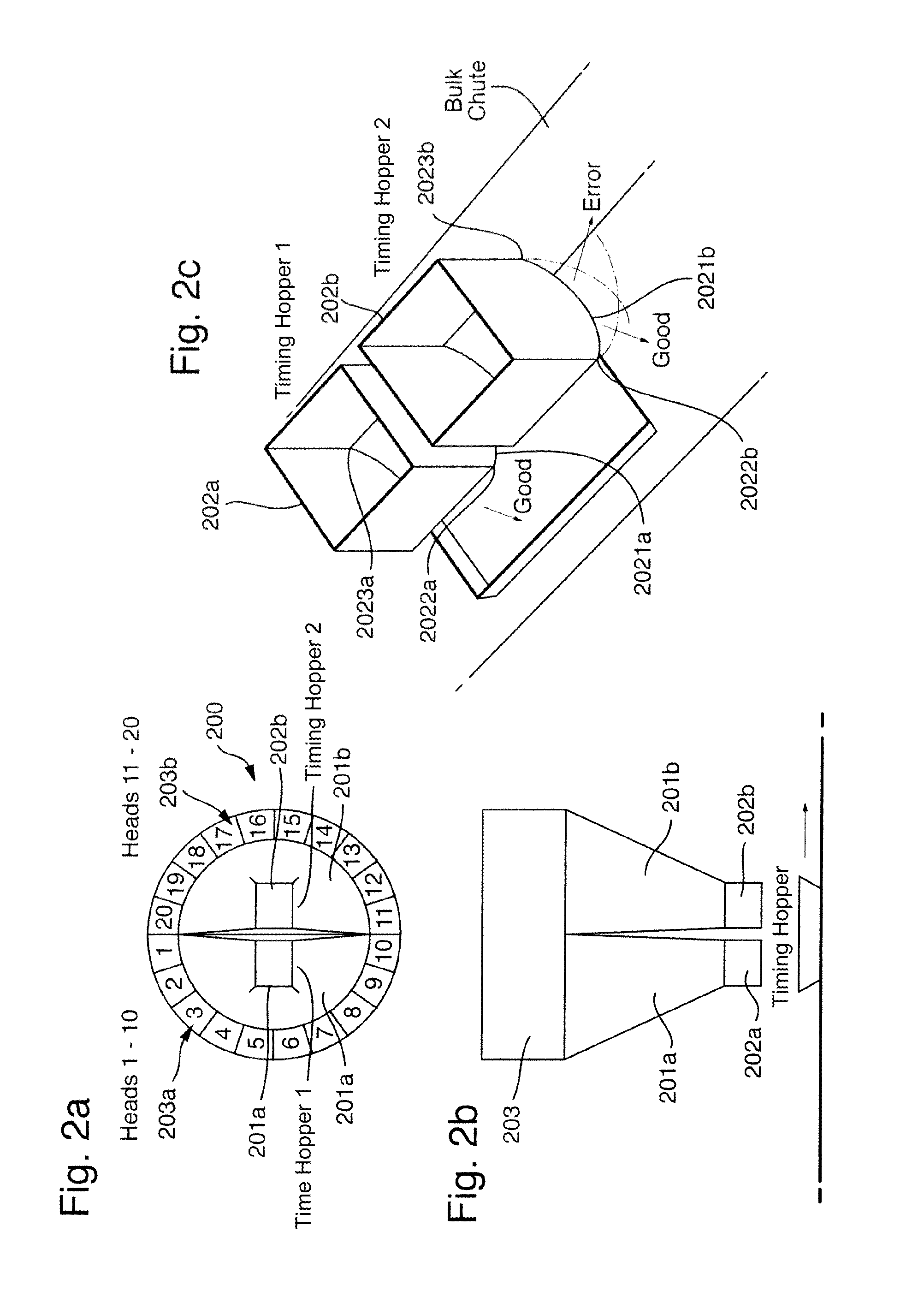 Multi-head weighting apparatus