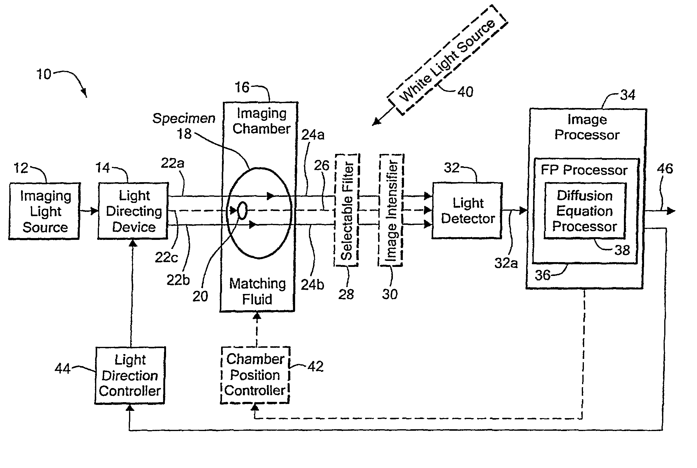 Method and system for tomographic imaging using fluorescent proteins