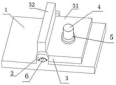 Eccentric pin clamp