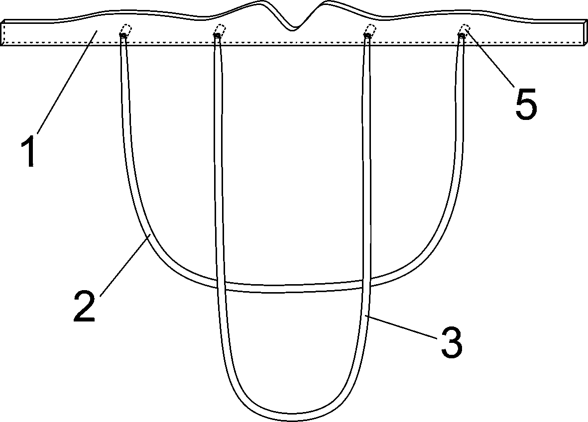 Method and device for improving sealing performance and stability of mask during wearing