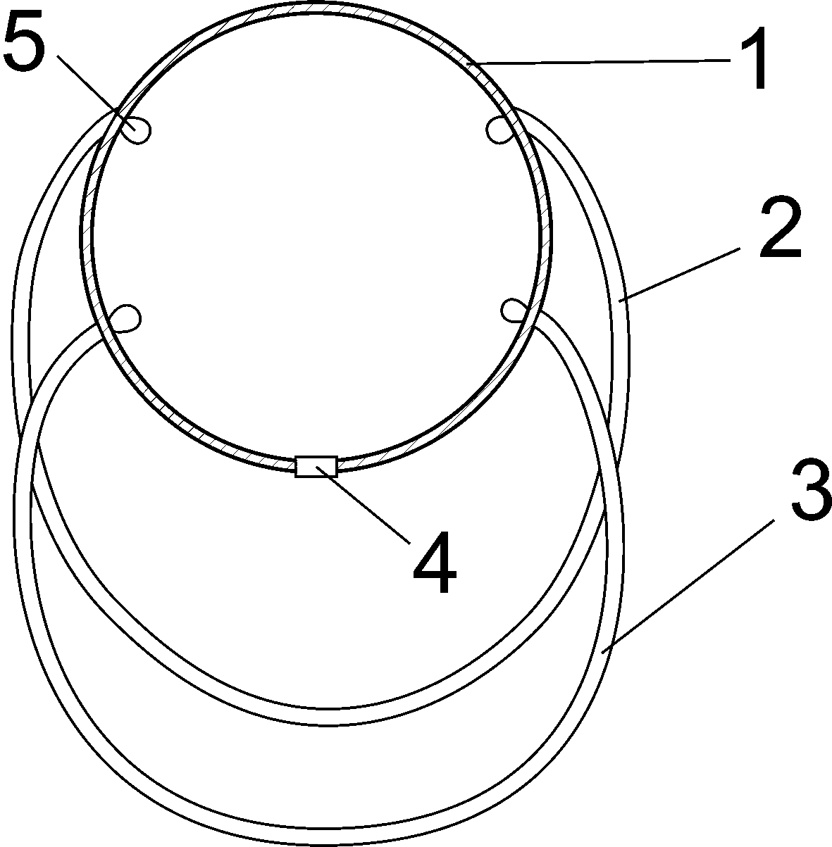 Method and device for improving sealing performance and stability of mask during wearing