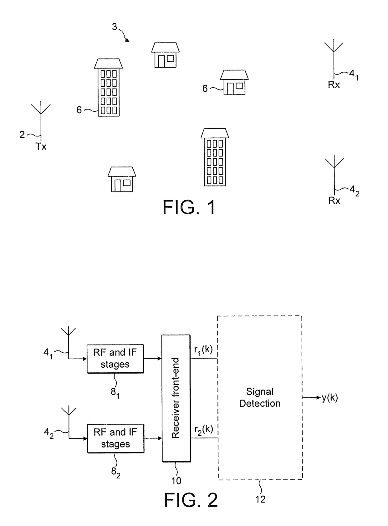 Wireless receiver with receive diversity