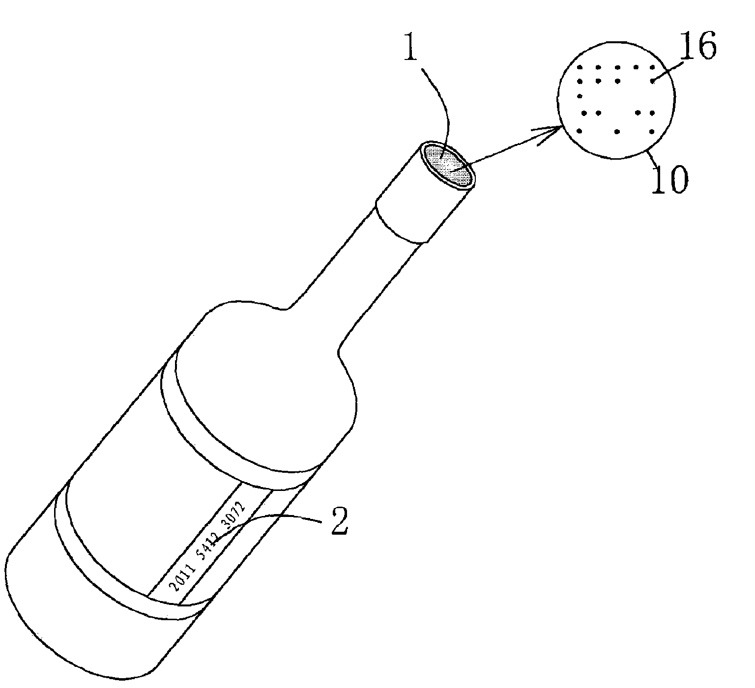 Method for genuine or counterfeit identification by checking micro image code and verification code