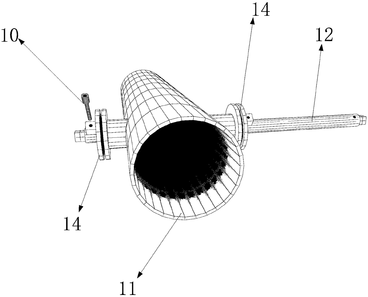 Pipeline purging target plate system