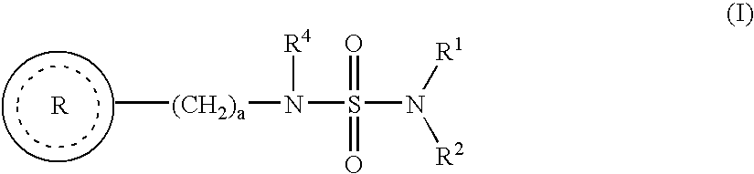 Use of benzo-fused heterocyle sulfamide derivatives for the treatment of mania and bipolar disorder