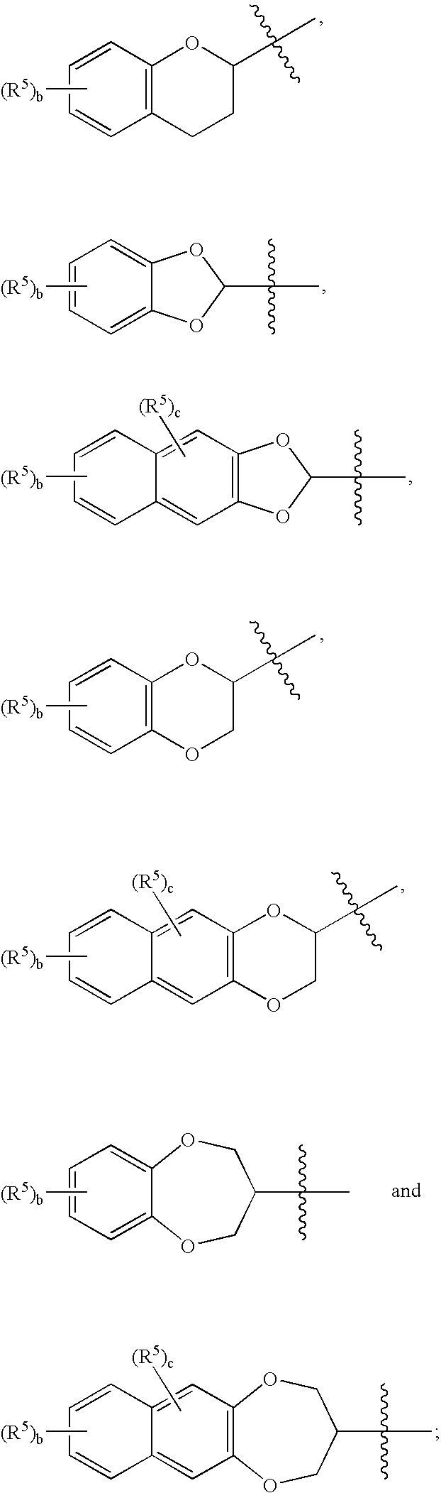 Use of benzo-fused heterocyle sulfamide derivatives for the treatment of mania and bipolar disorder