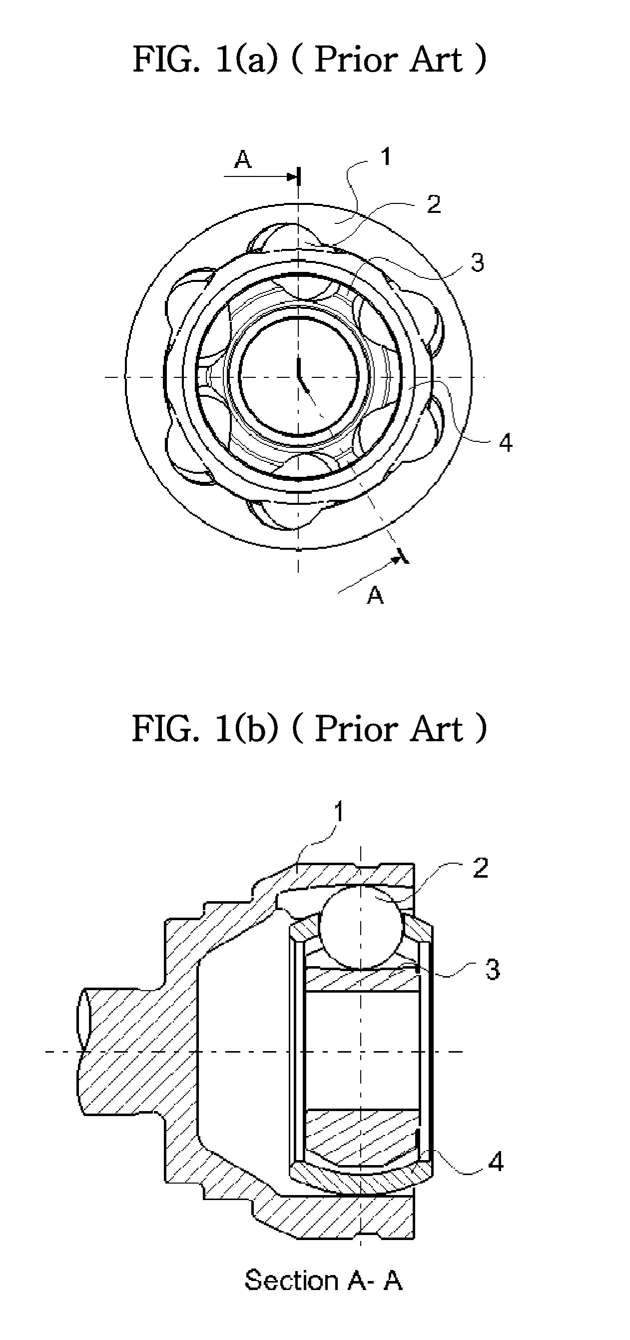 Cross Groove Type Constant Velocity Joint