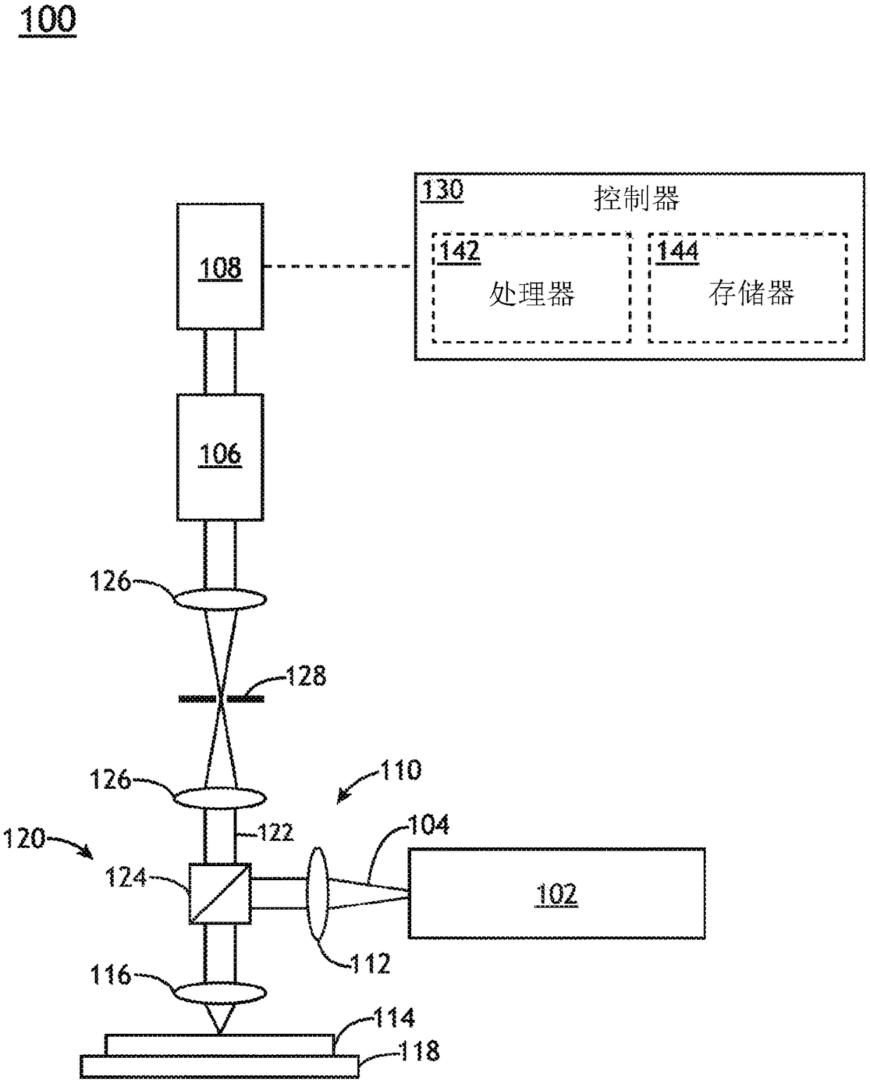 System and method for hyperspectral imaging metrology