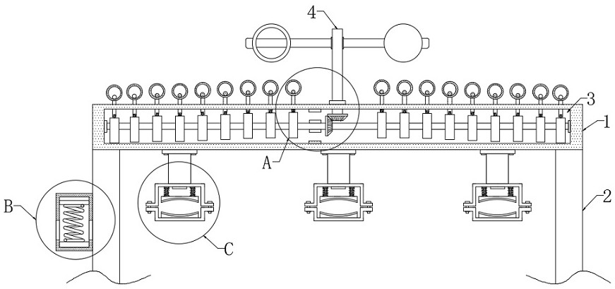 Optical cable hanger device for 5G base station construction