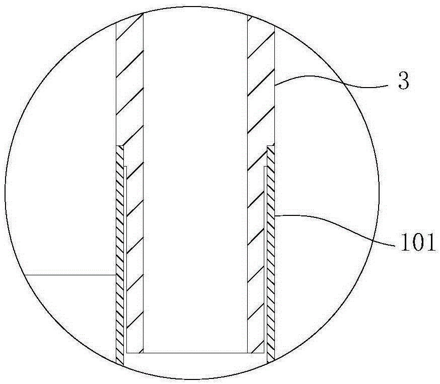 Safe positioning guide device for construction hoist cage and installation method for cage