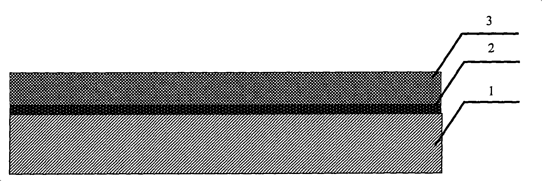 Surface plasma resonance image-forming nanostructure array chip preparation method