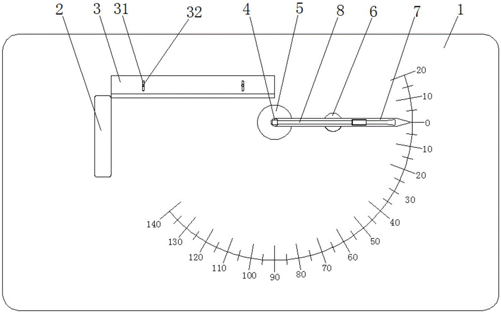 Cable deflection testing device and testing method thereof