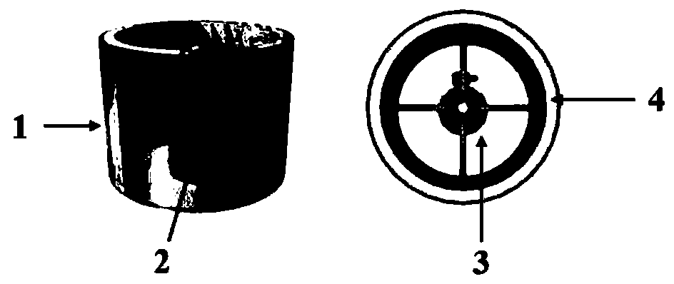 Multi-lobe cylindrical low-frequency mechanical antenna structure