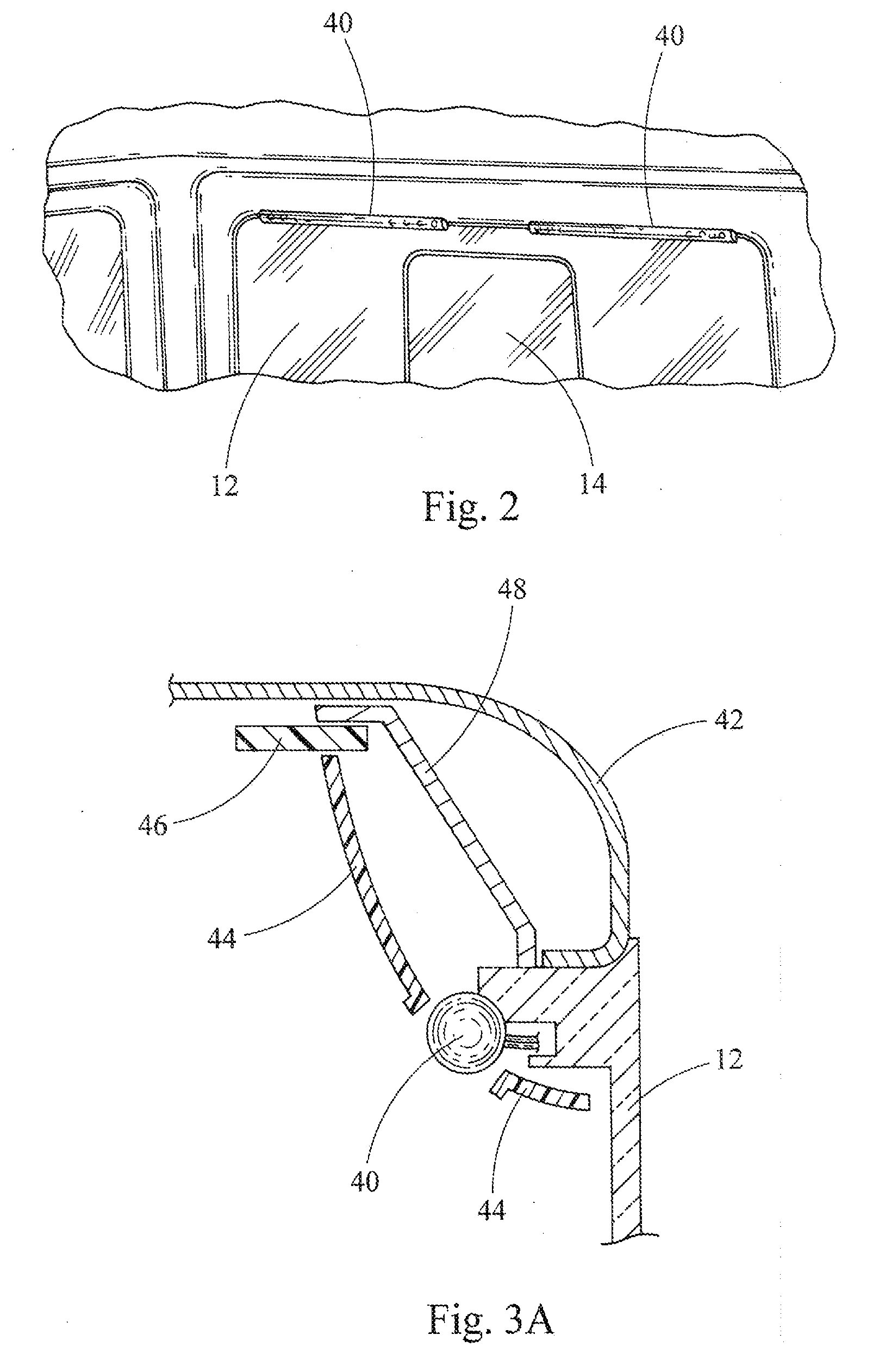 Integrated polycarbonate window assembly