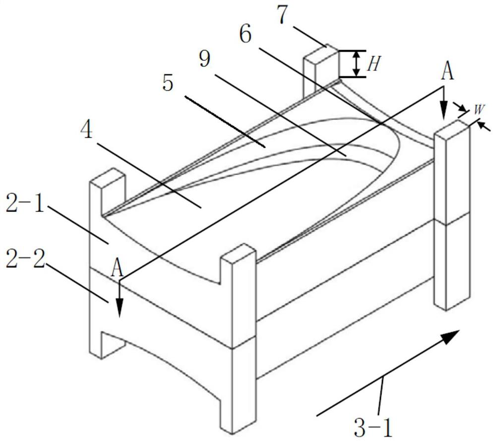 A surface energy gradient bionic liquid-absorbing core and its application