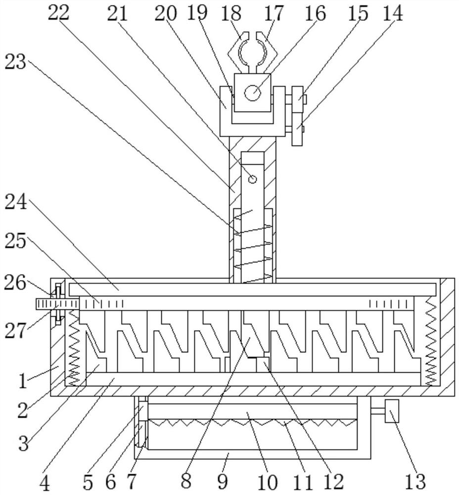 Catheter fixator for gastrointestinal surgery