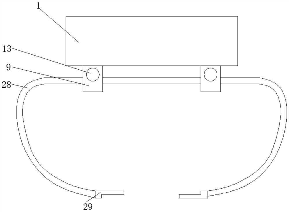 Catheter fixator for gastrointestinal surgery