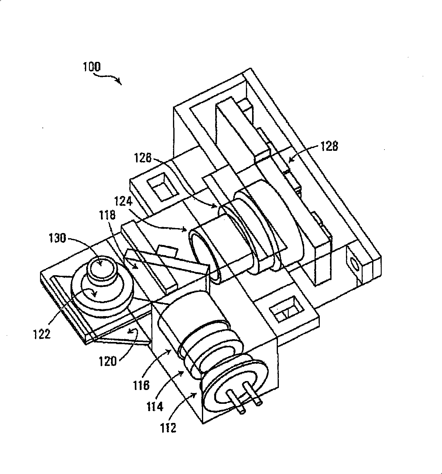 Compact optical detection system