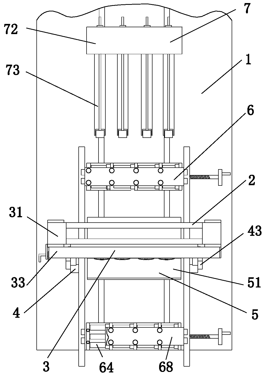 A stainless steel pipe bevel cutting machine