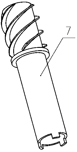 Grinding type anti-drop rock sampling device and use method thereof