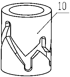 Grinding type anti-drop rock sampling device and use method thereof