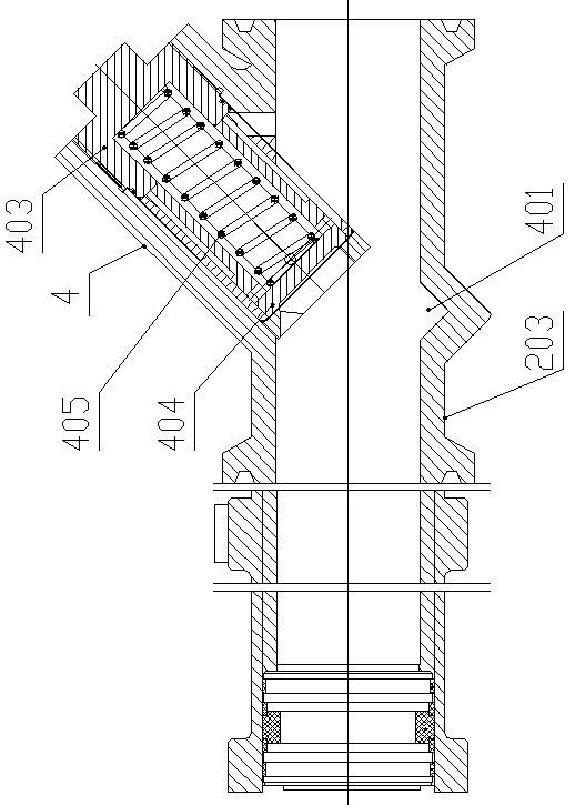 Coal powder removal method in coal seam gas exploitation pipeline