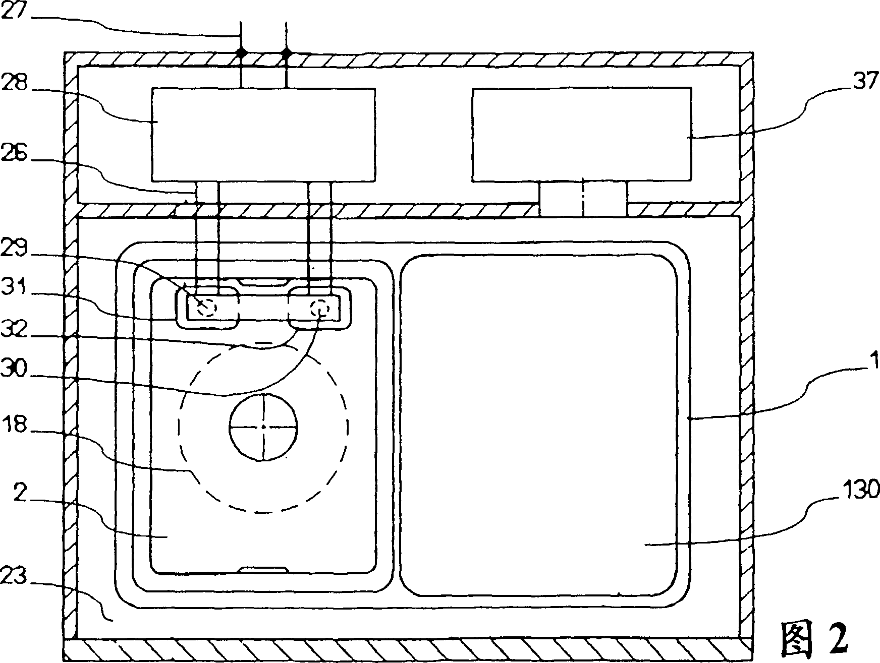 Method and device for instituional distribution of meals