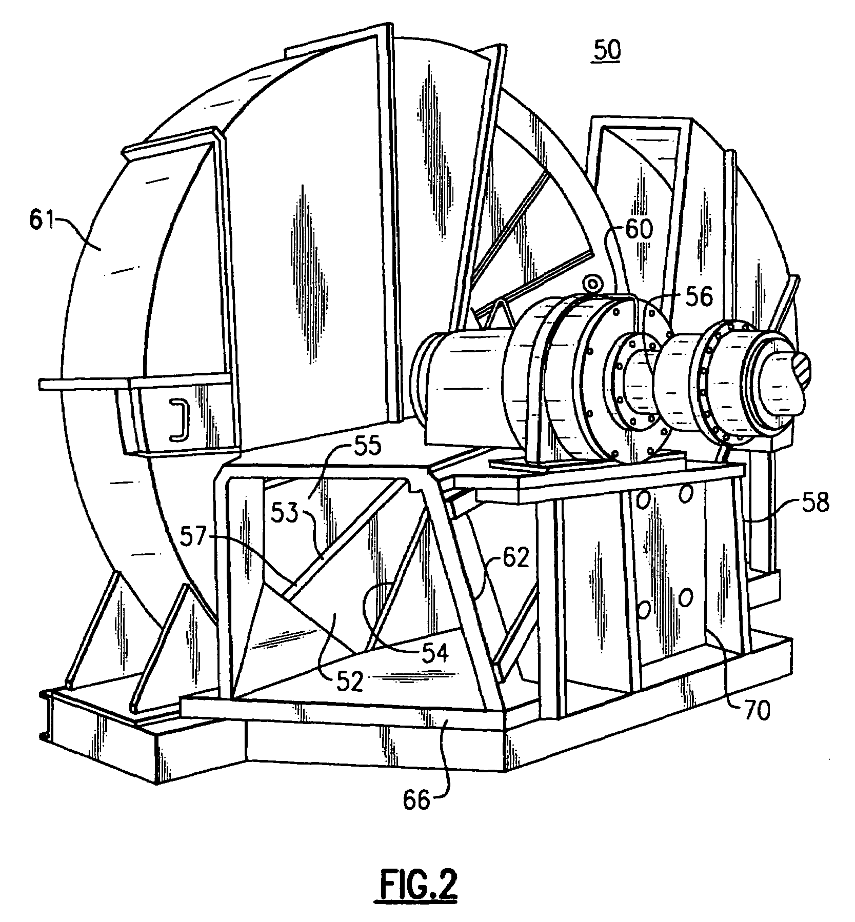 Stationary bedknife for disc chipper apparatus