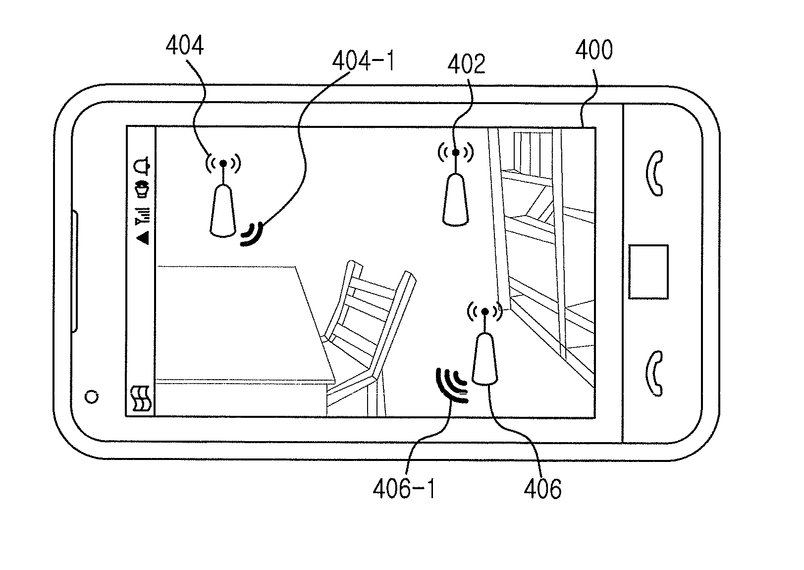 Apparatus and method for searching access points in portable terminal