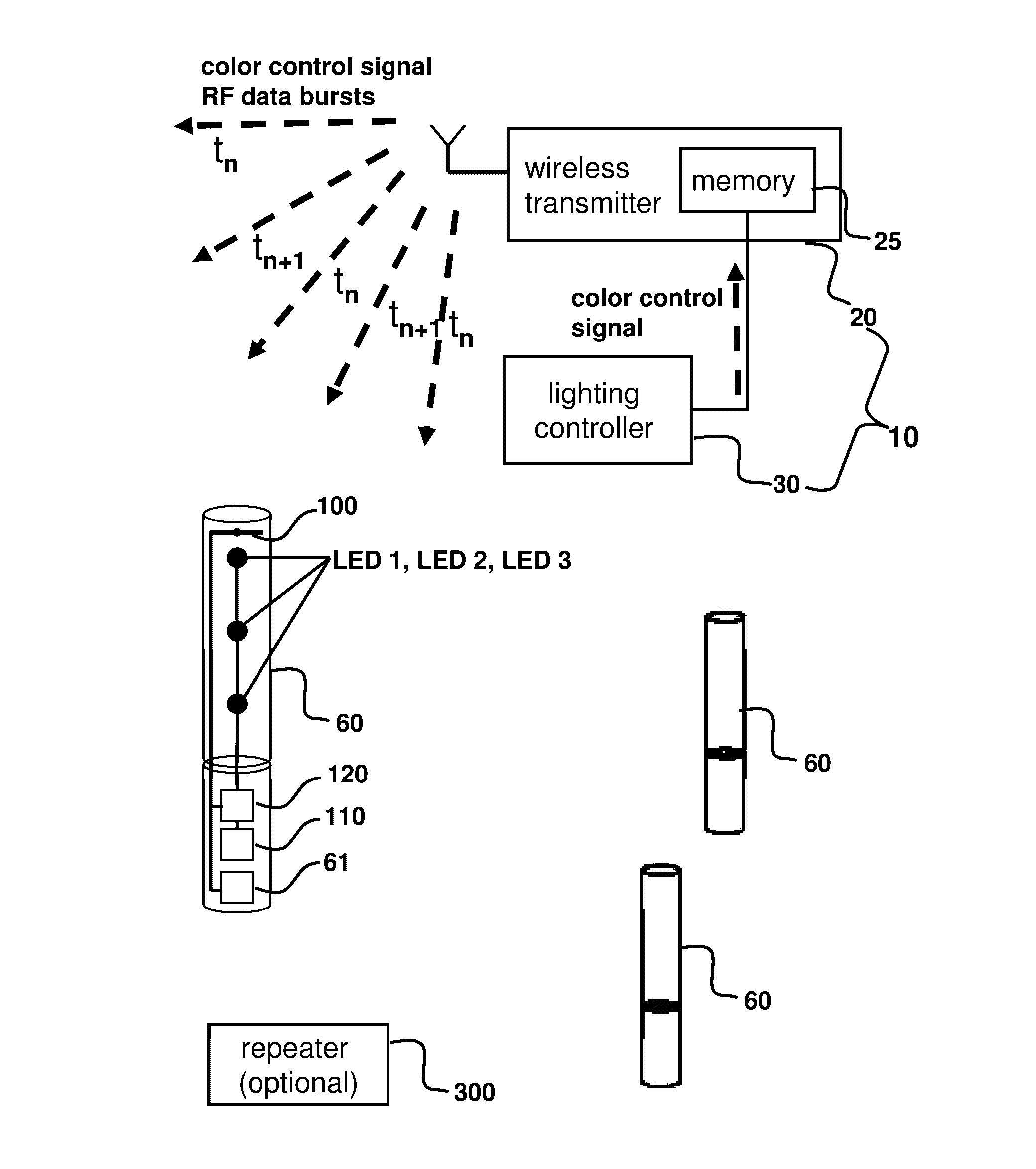 Interactive lighting effect portable light illuminating devices and system thereof