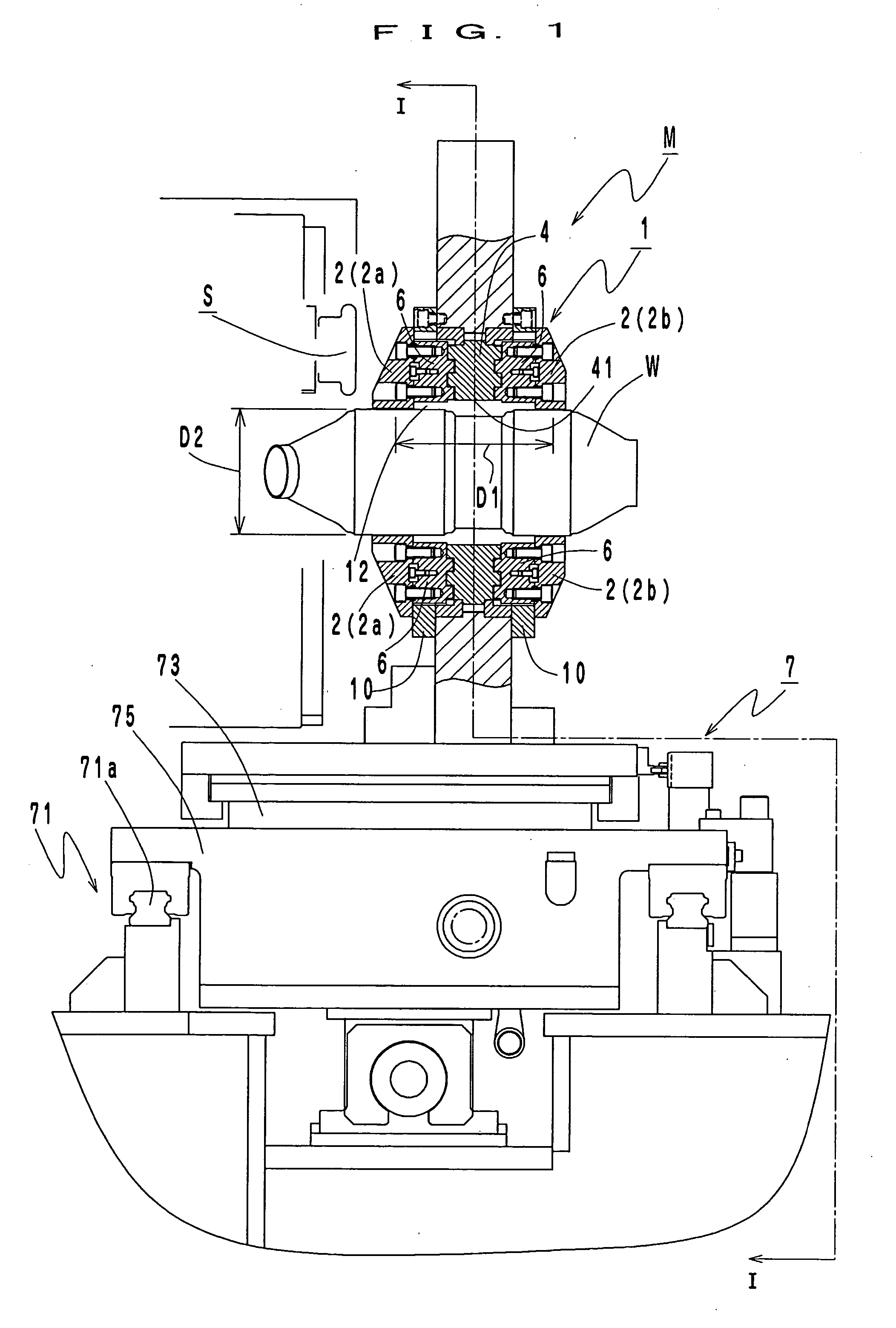 Work fixing device