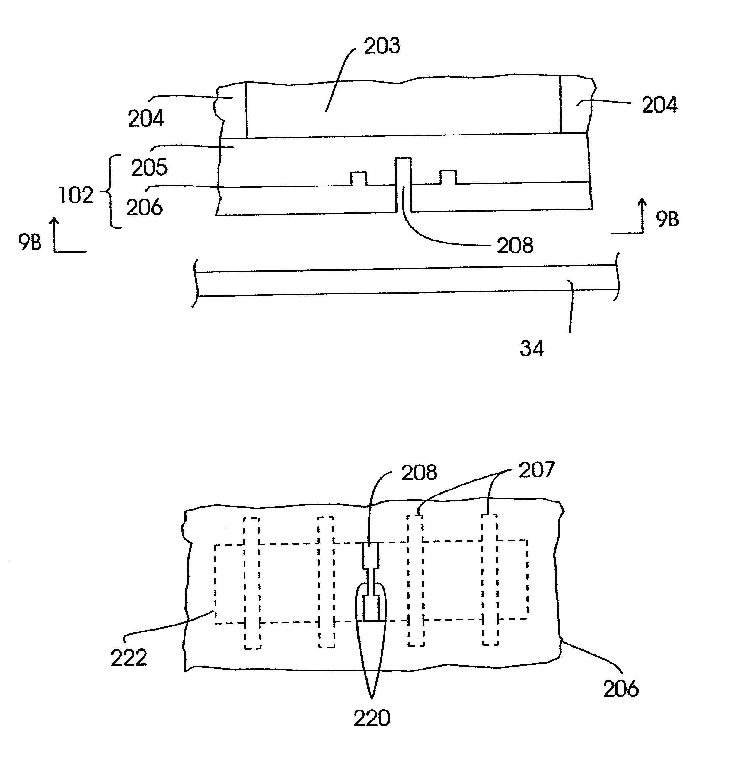 Optical aperture for data recording having transmission enhanced by waveguide mode resonance