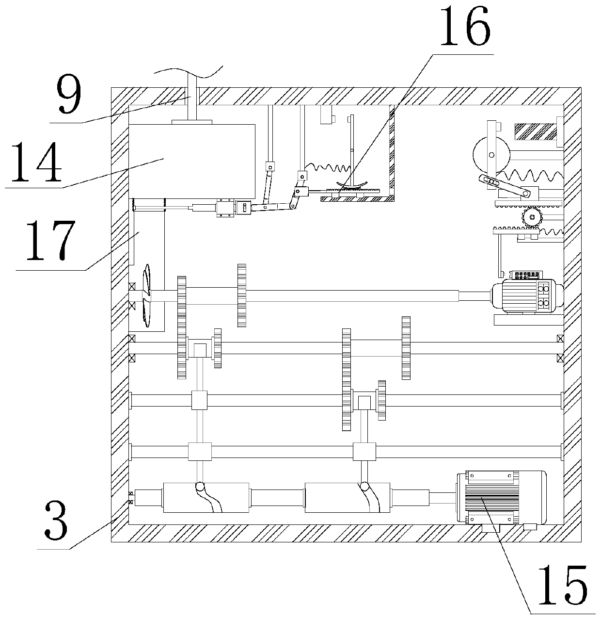 Novel drainage device for neurosurgical operation